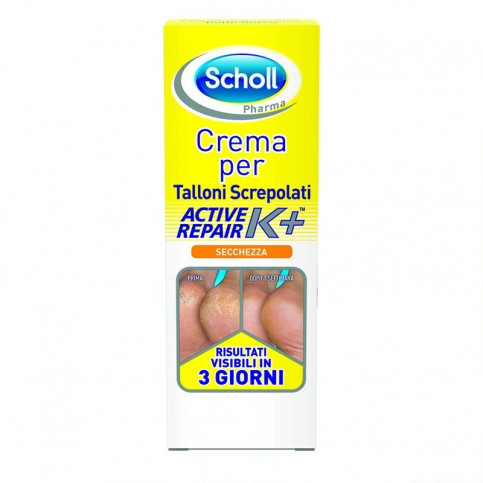 Scholl Crema Talloni Screpolati Active Repair K+, 60 ml
