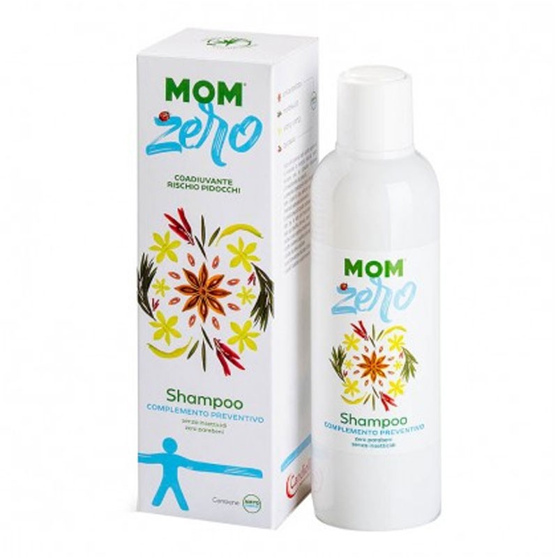 Mom Zero Shampoo Preventivo Per Pidocchi 200 Ml