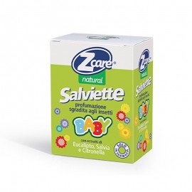 ZCare Natural Salviette Baby, 10 Salviette