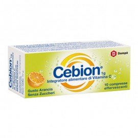 Cebion Effervescente Vitamina C senza zuccheri, 10 compresse