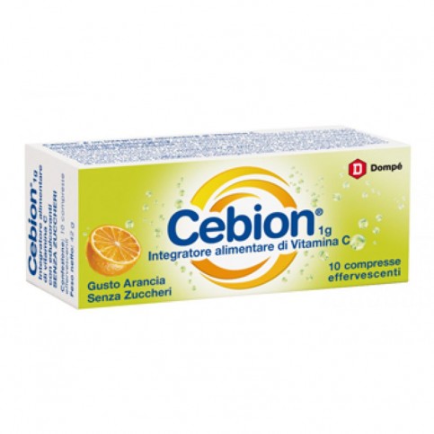 Cebion Effervescente Vitamina C senza zuccheri, 10 compresse
