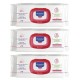 Mustela Salviette Detergenti Lenitive PROMO, 3 pacchi da 70 salviette