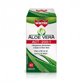 Winter Aloe Vera ACT 200:1, 40 capsule vegetali