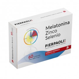 Melatonina Zinco-Selenio Pierpaoli, nuova confezione 60 compresse