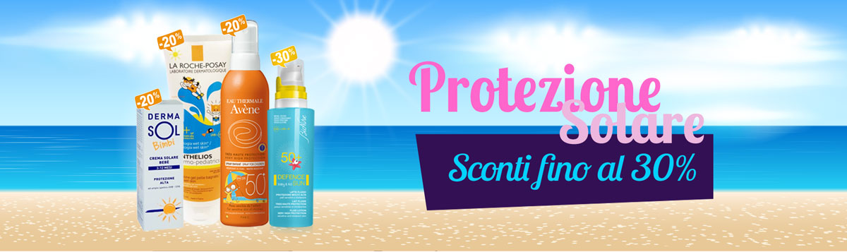 protezione solare bambini in promozione